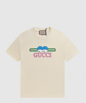 구찌 로고 프린트 반팔