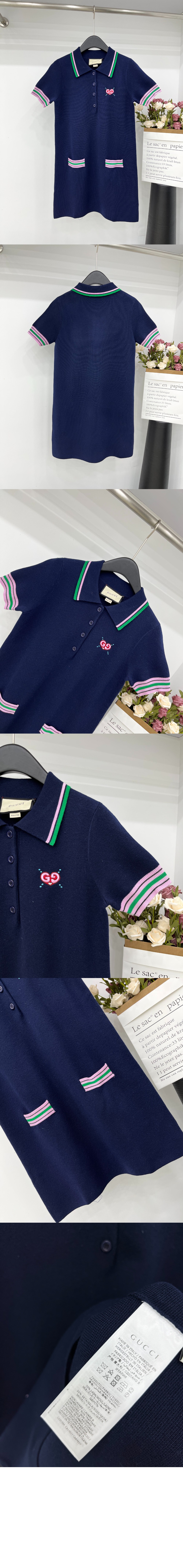 구찌 로고 원피스