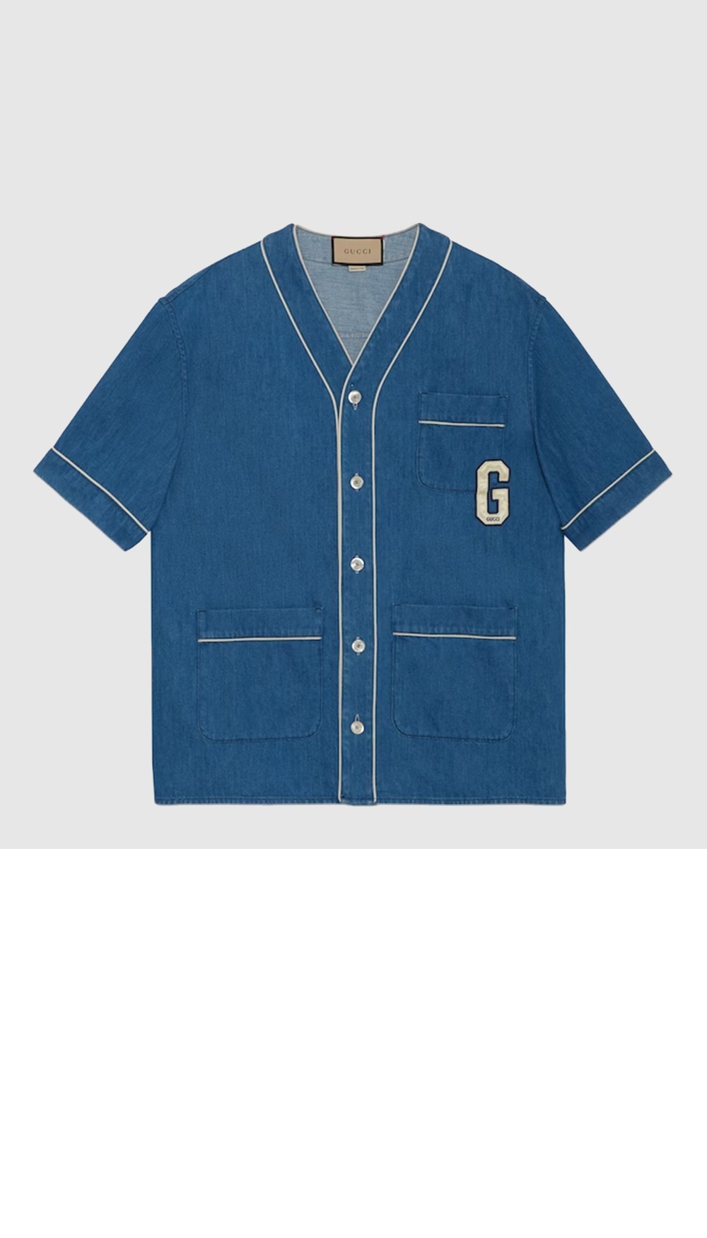 구찌 로고 셔츠