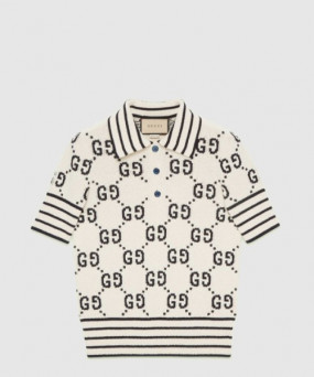 구찌 니트 크롭