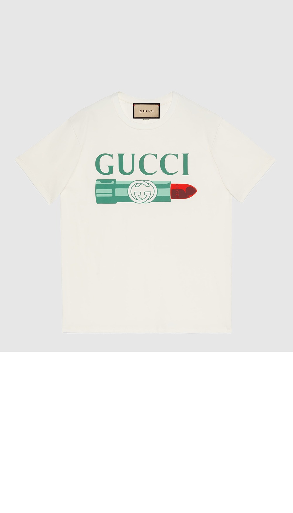 구찌 로고 프린트 반팔