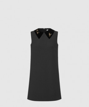 디올 플라워 프린트 원피스