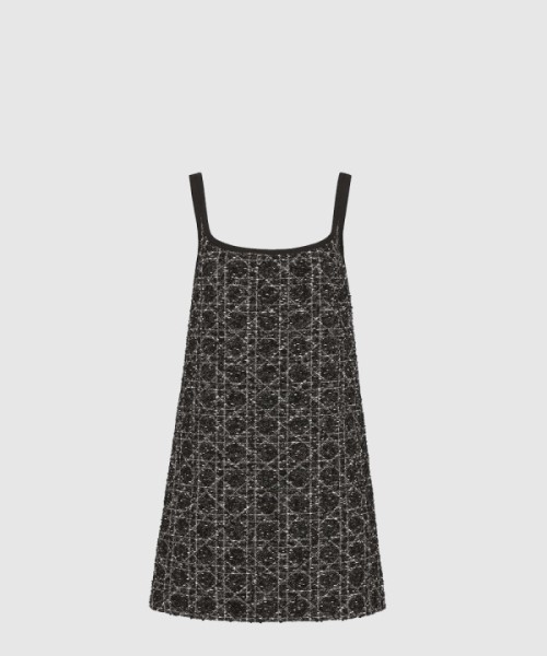 디올 플라워 프린트 원피스