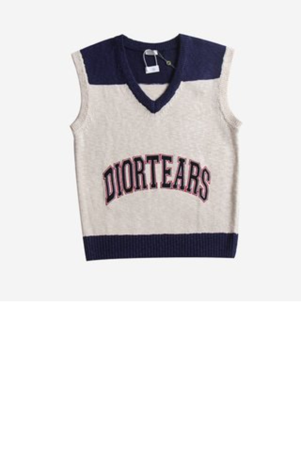 디올 니트 크롭