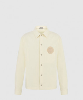 디올 로고 셔츠