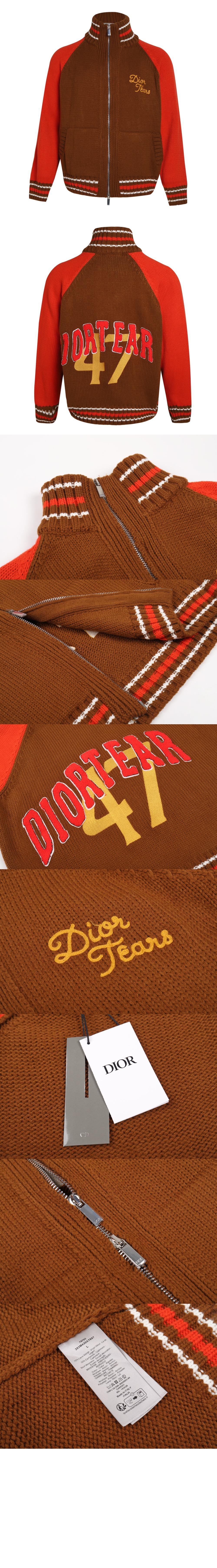 디올 니트 긴팔 톱