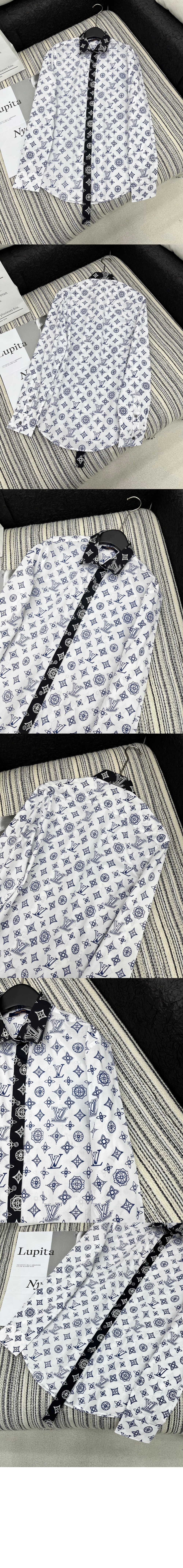 루이비통 모노그램 실크 셔츠