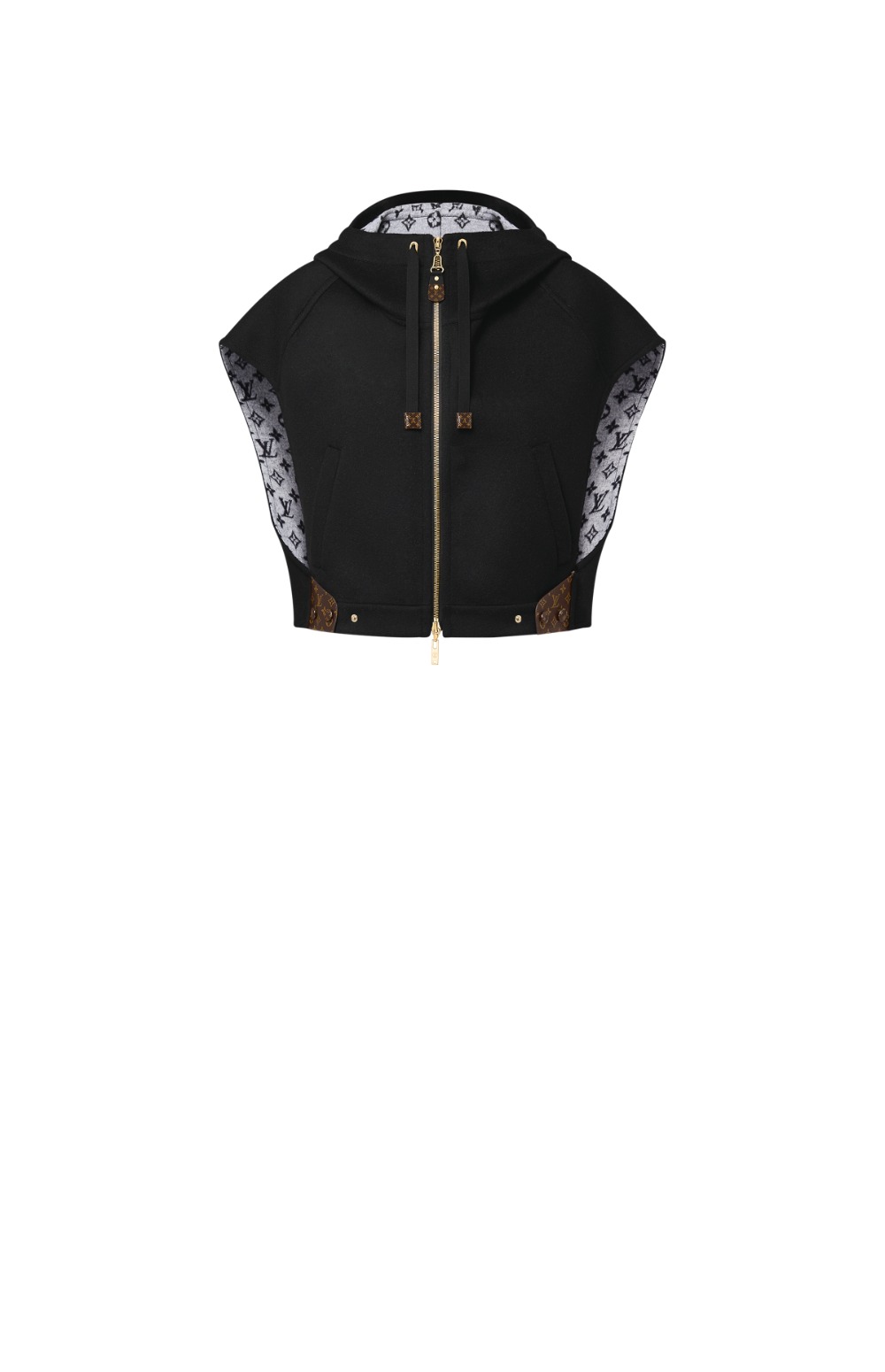 루이비통 더블 페이스 오픈 암 재킷