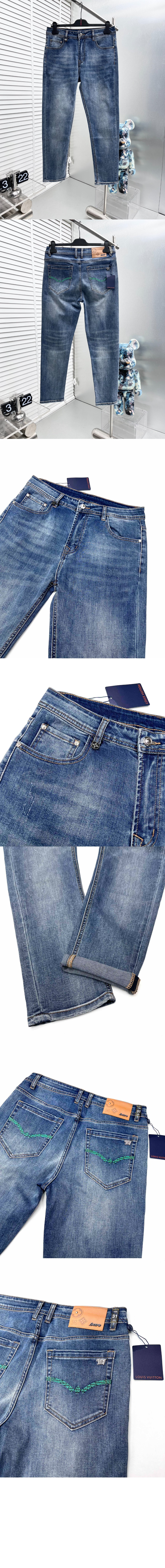 루이비통 데님 팬츠