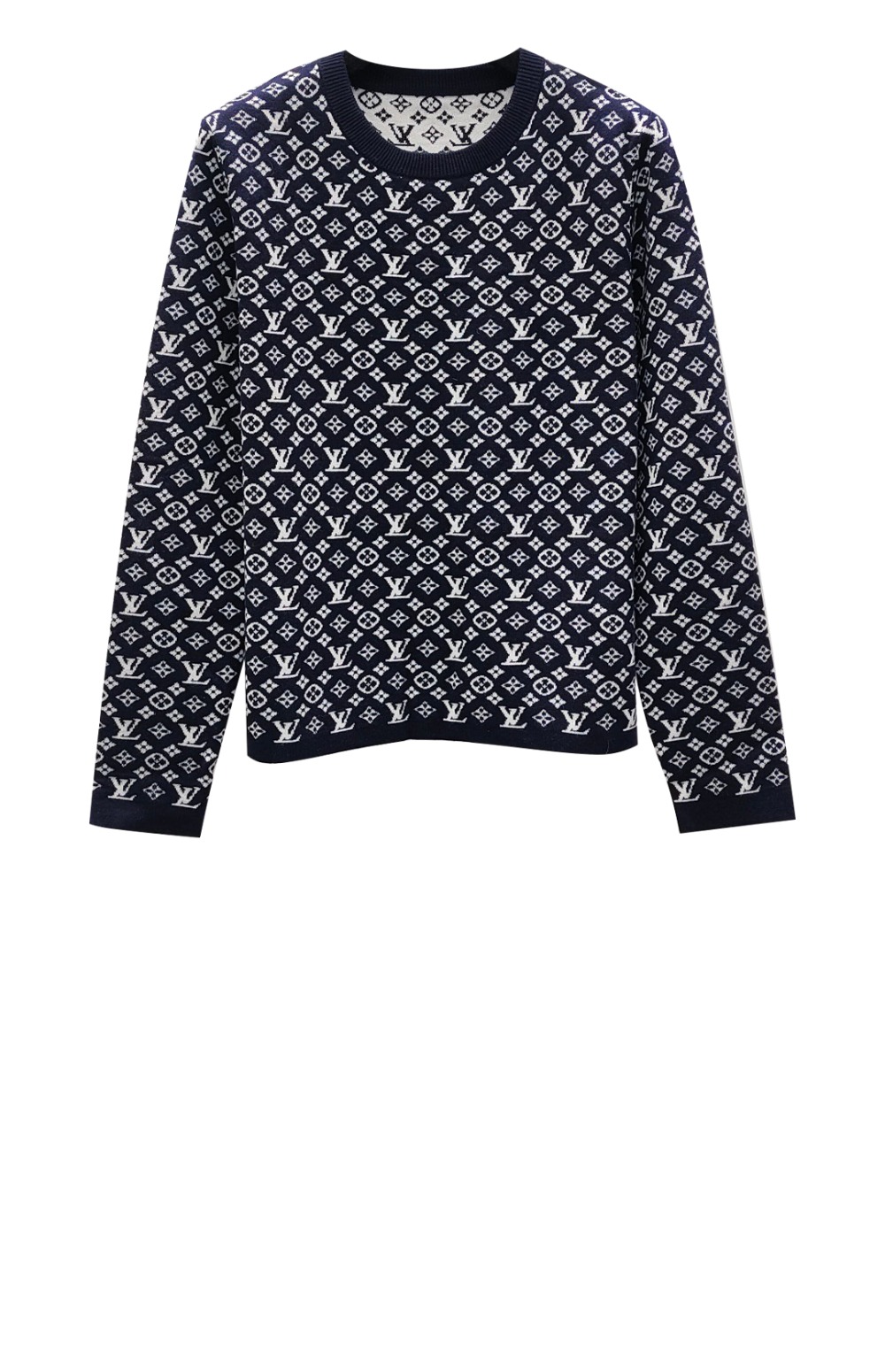 루이비통 프린트 니트 톱