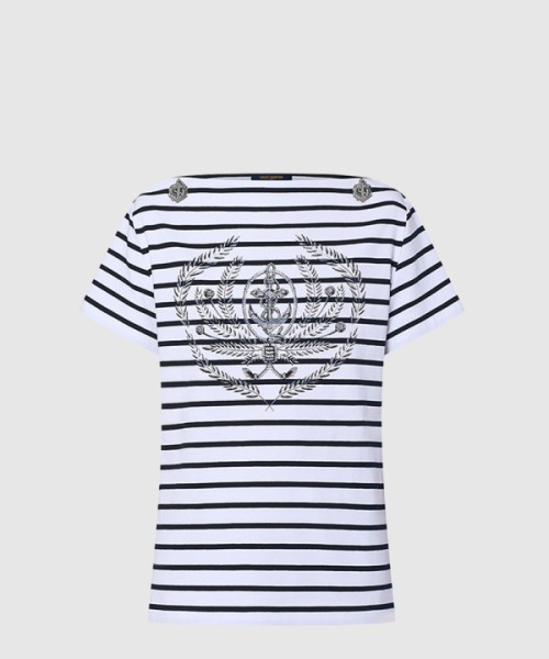 루이비통 프린트 니트 톱