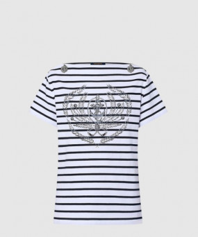 루이비통 프린트 니트 톱