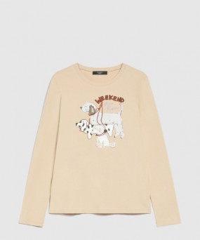 막스마라 오파코 코튼 티셔츠