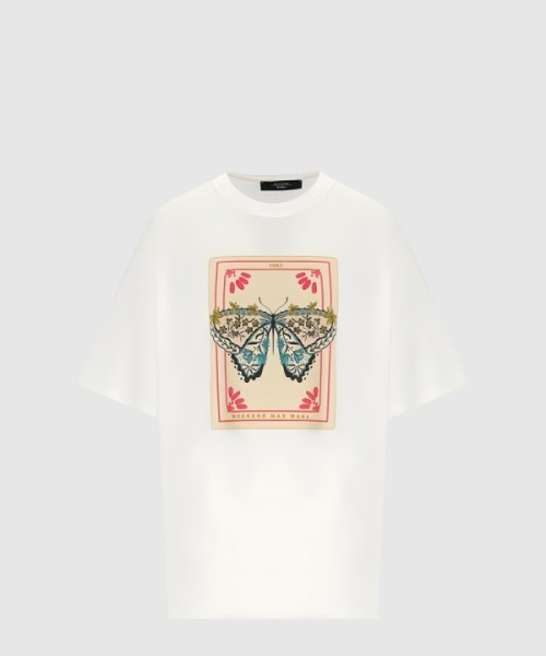 막스마라 사나두 코튼 티셔츠