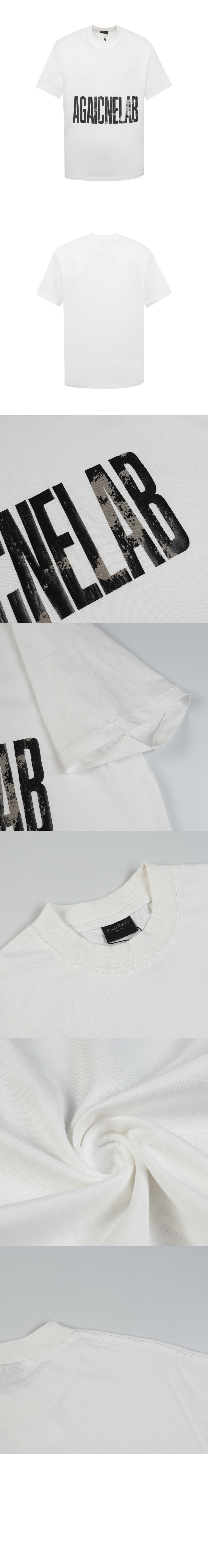 발렌시아가 오버사이즈 핏 티셔츠