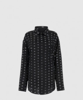 발렌시아가 미니멀 라지 핏 셔츠