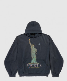 발렌시아가 파리 리버티 오버사이즈 후디