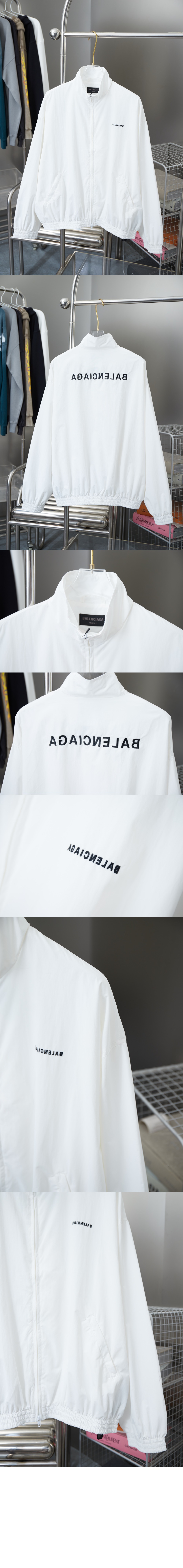 발렌시아가 로고 집업 자켓