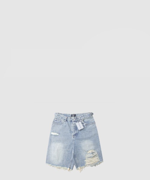 발렌시아가 청 반바지