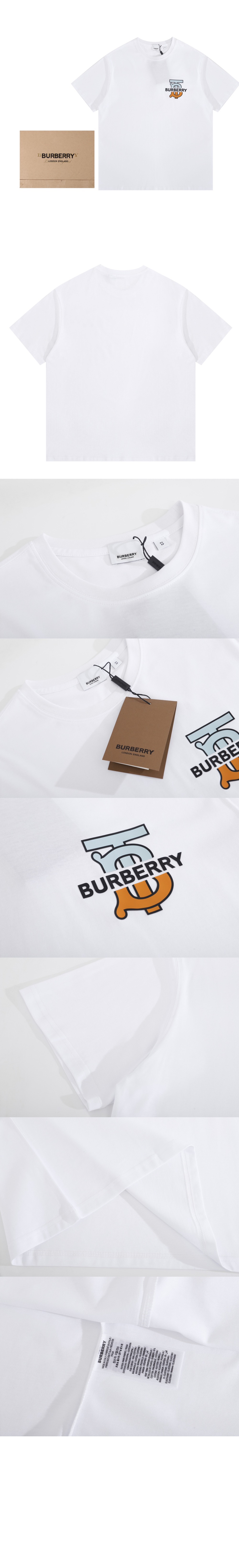 버버리 코튼 티셔츠