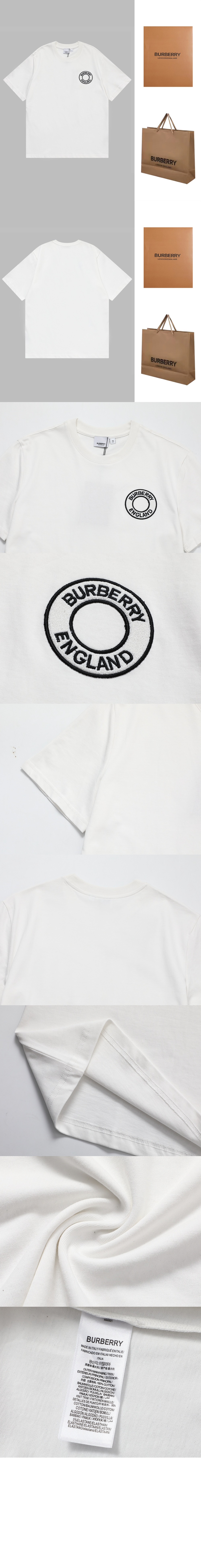 버버리 코튼 티셔츠