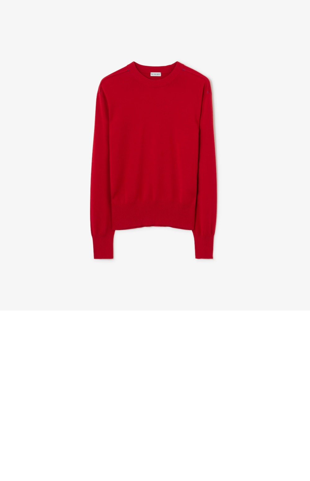 버버리 울 스웨터