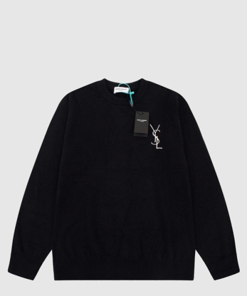 생로랑 플라워 코튼 톱