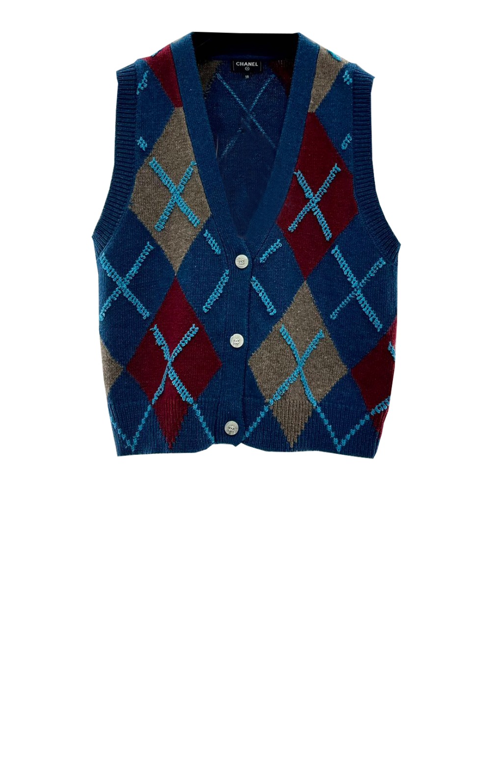 샤넬 로고 하프 스커트