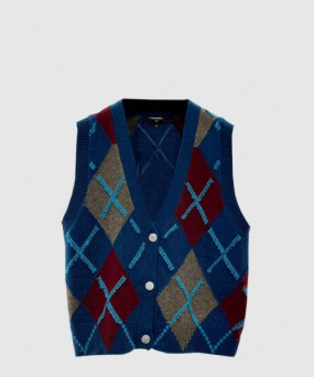 샤넬 로고 하프 스커트