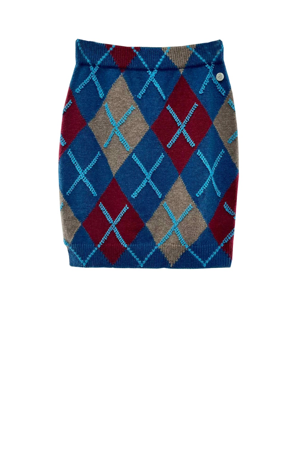 샤넬 로고 하프 스커트