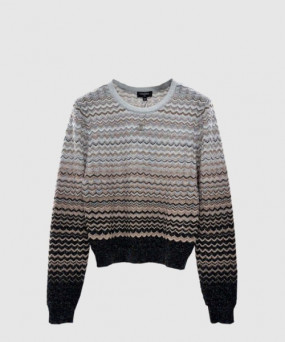 샤넬 로고 니트 상의