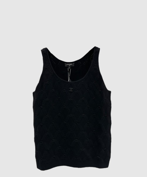 샤넬 로고 프린트 반팔