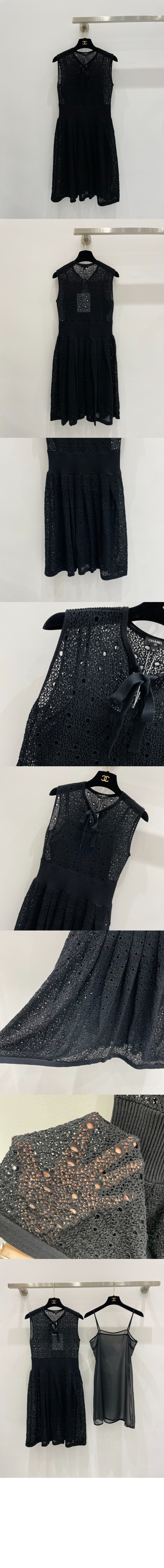 샤넬 로고 원피스