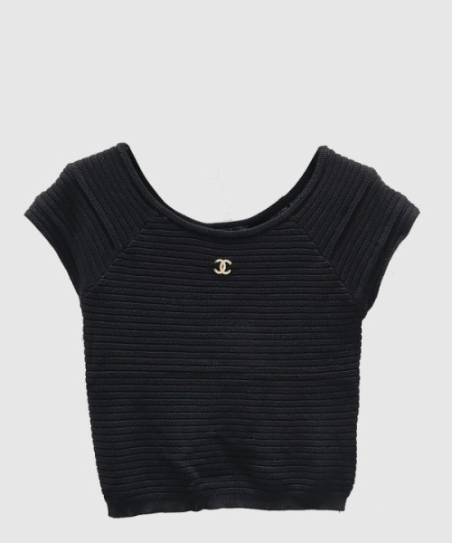 샤넬 니트 톱
