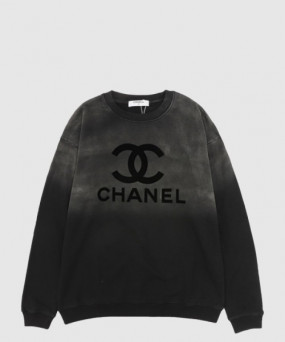 샤넬 로고 프린트 긴팔