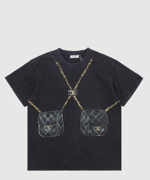 샤넬 플라워 코튼 톱