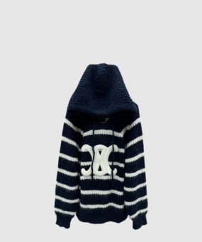 셀린느 프린트 니트 톱