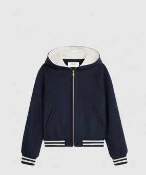 셀린느 후드 테디 재킷