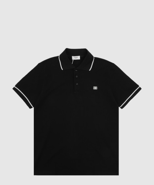 셀린느 프라다 플라워 코튼 톱