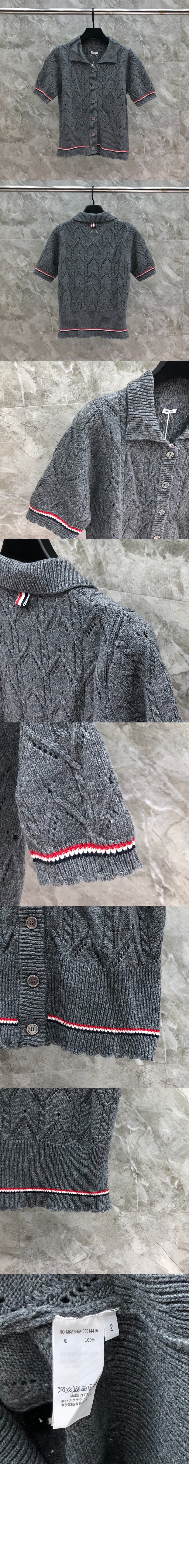 톰브라운 니트 톱