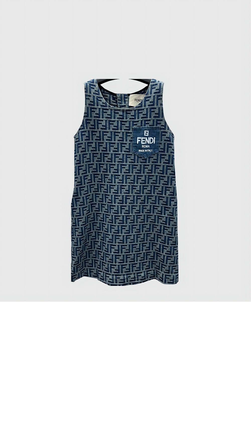 펜디 플라워 프린트 원피스