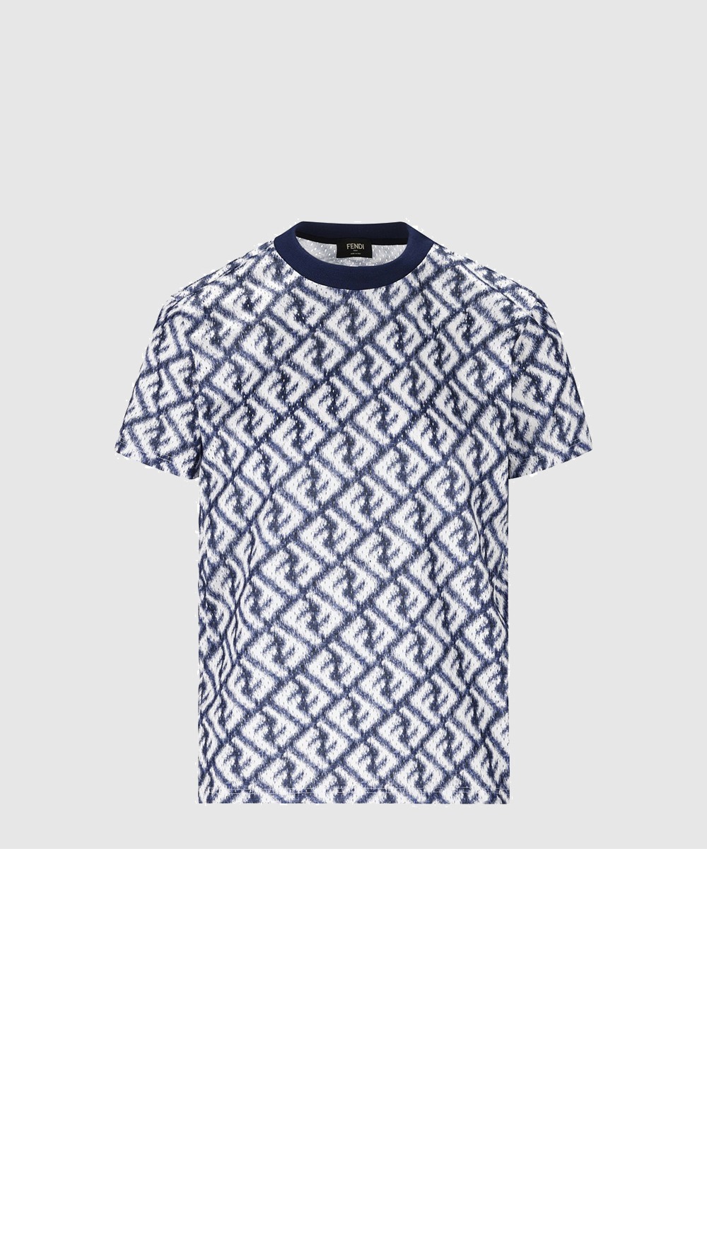 펜디 로고 프린트 반팔