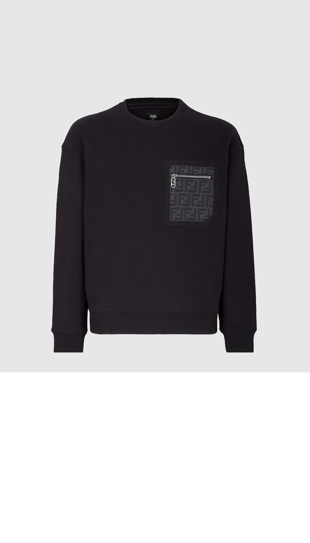 펜디 로고 긴팔 톱