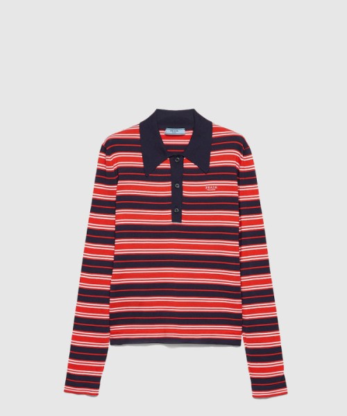 프라다 폴로 니트 톱