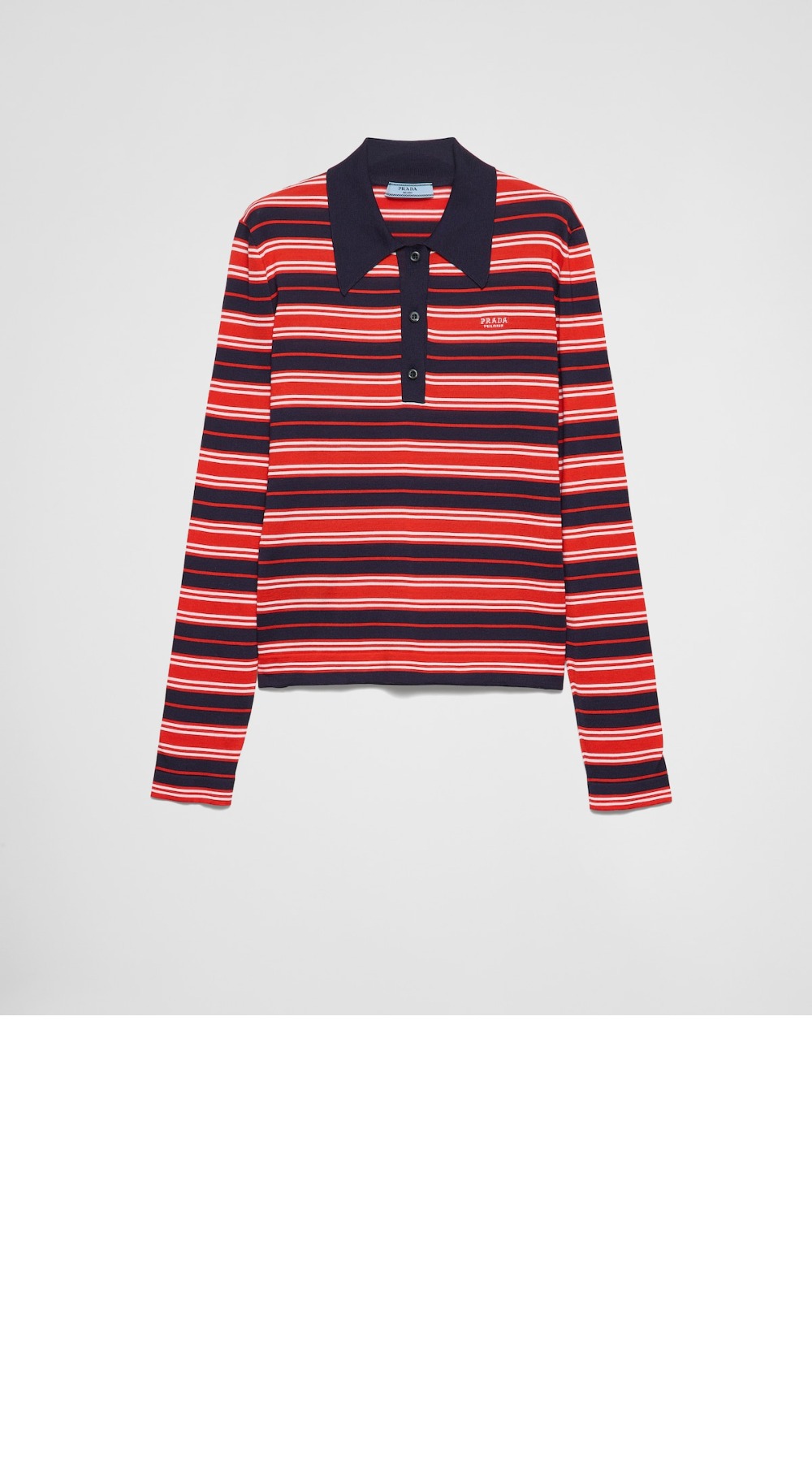 프라다 폴로 니트 톱