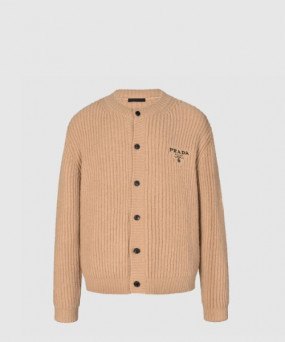 프라다 프린트 니트 톱