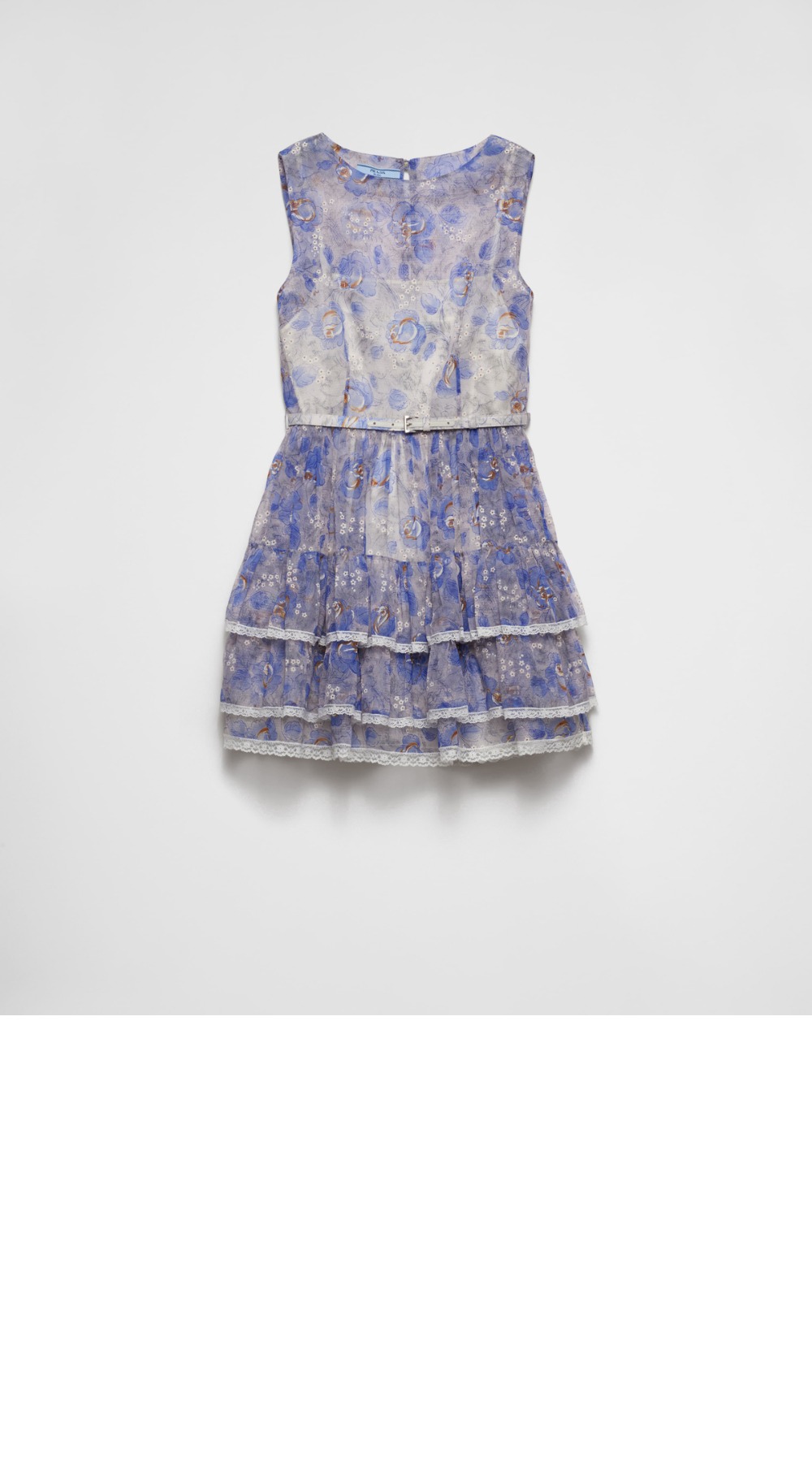 프라다 플라워 프린트 원피스