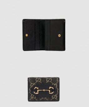 구찌 홀스빗 1955 카드 케이스 지갑 621887