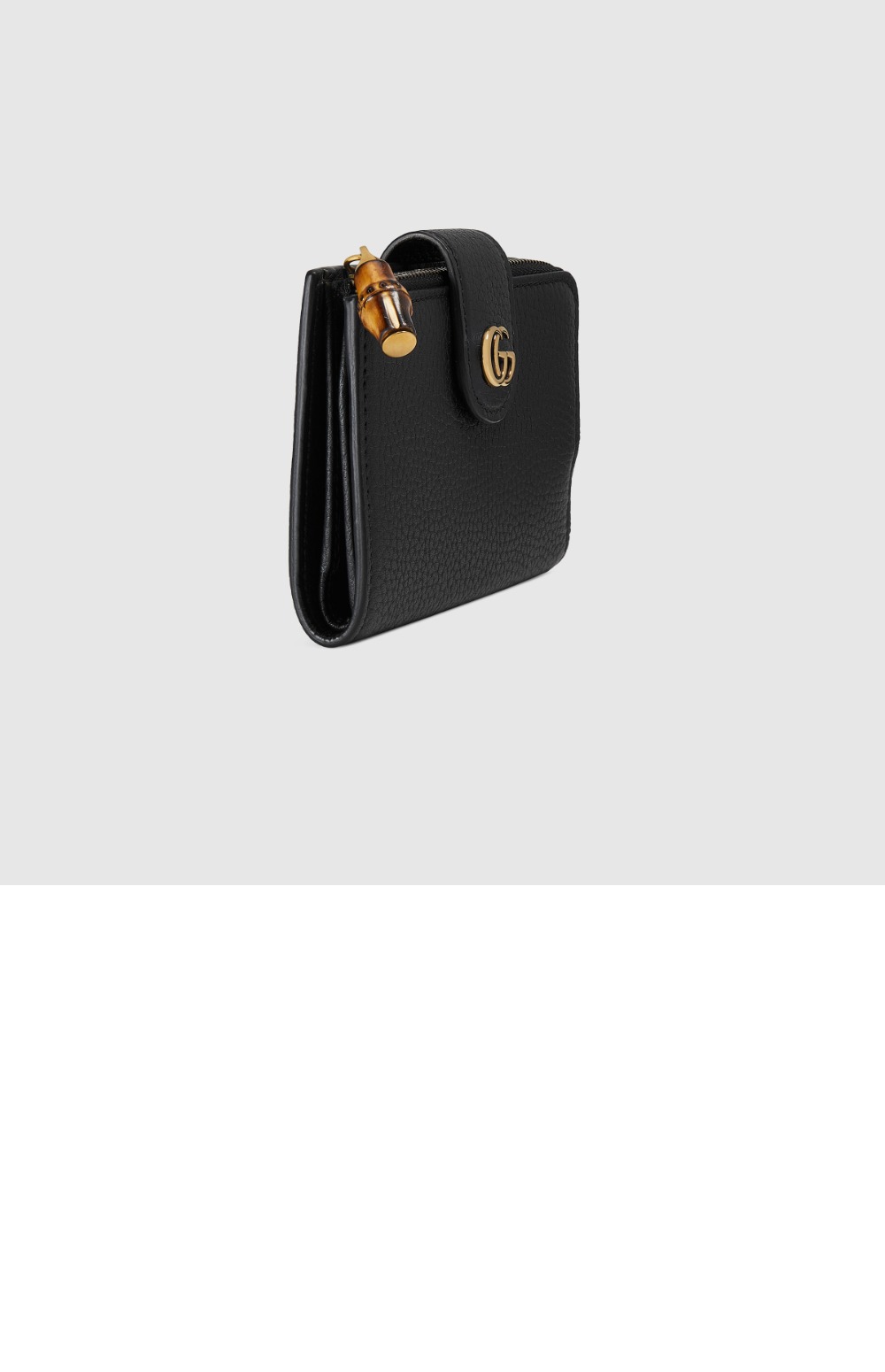 구찌 뱀부 미디엄 더블 G 지갑 739498