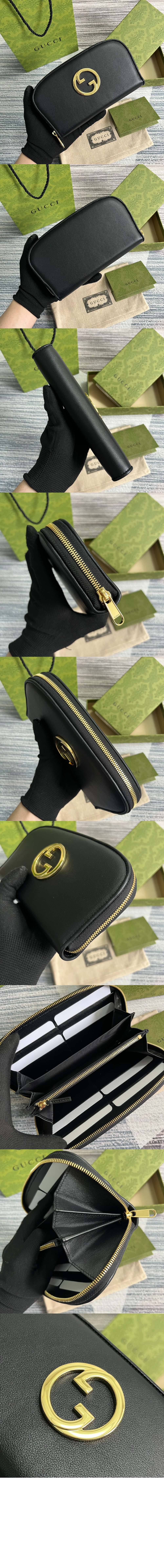 구찌 블론디 지퍼월렛 725216